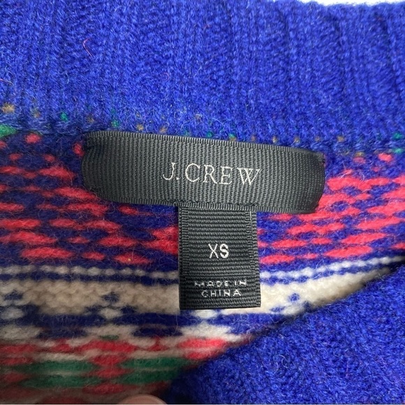 J. Crew 100% lambs wool‎ sweater size XS - Picture 4 of 6